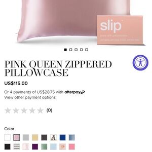 Slip Pink Silk Pillowcase
